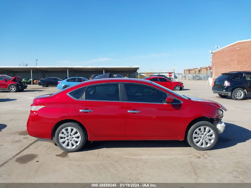 2014 NISSAN SENTRA S - 3N1AB7AP6EY242651