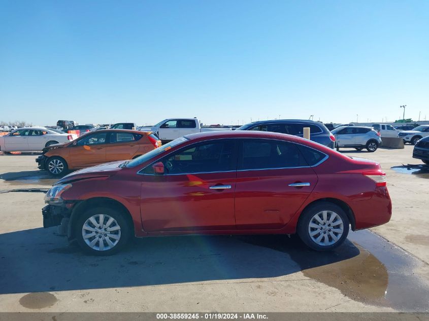 2014 NISSAN SENTRA S - 3N1AB7AP6EY242651