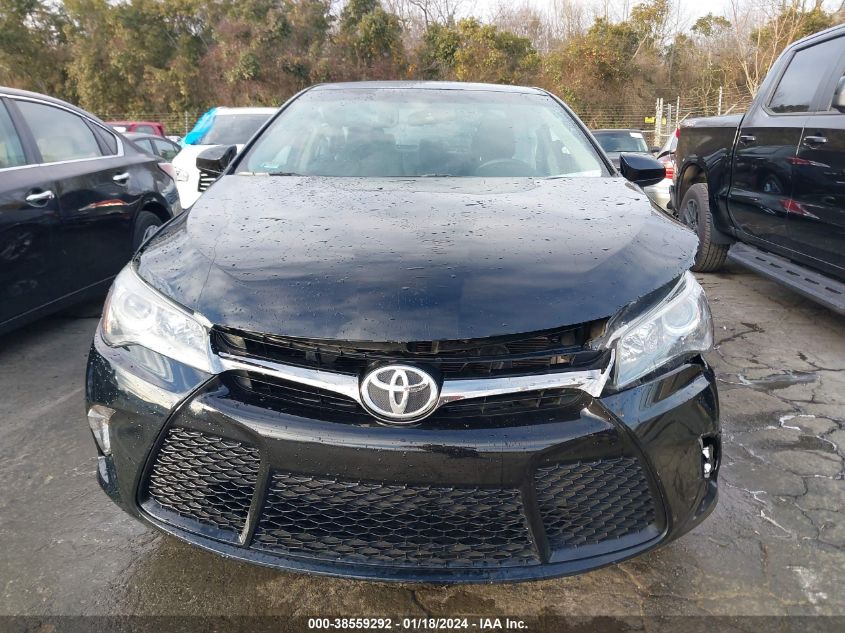 2015 TOYOTA CAMRY SE - 4T1BF1FK8FU055072
