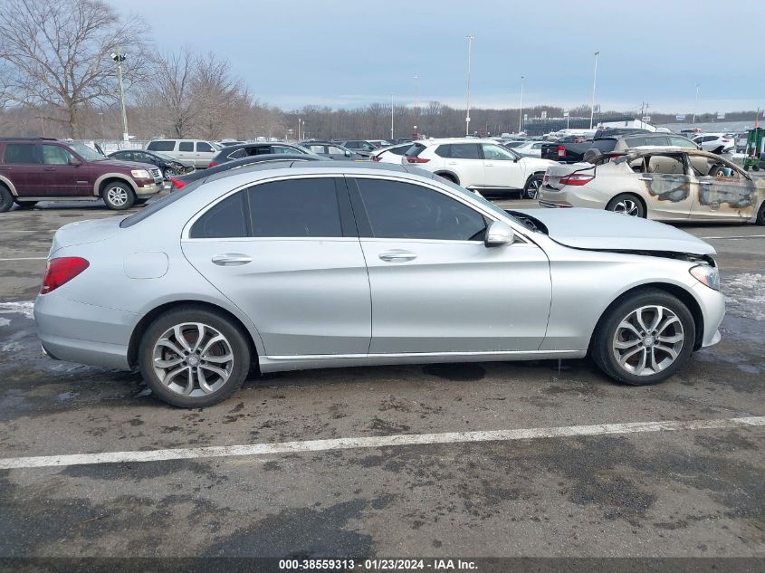 2015 MERCEDES-BENZ C 300 4MATIC/LUXURY 4MATIC/SPORT 4MATIC - 55SWF4KB9FU019511