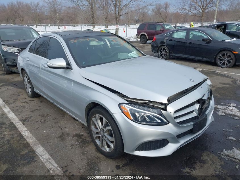2015 MERCEDES-BENZ C 300 4MATIC/LUXURY 4MATIC/SPORT 4MATIC - 55SWF4KB9FU019511
