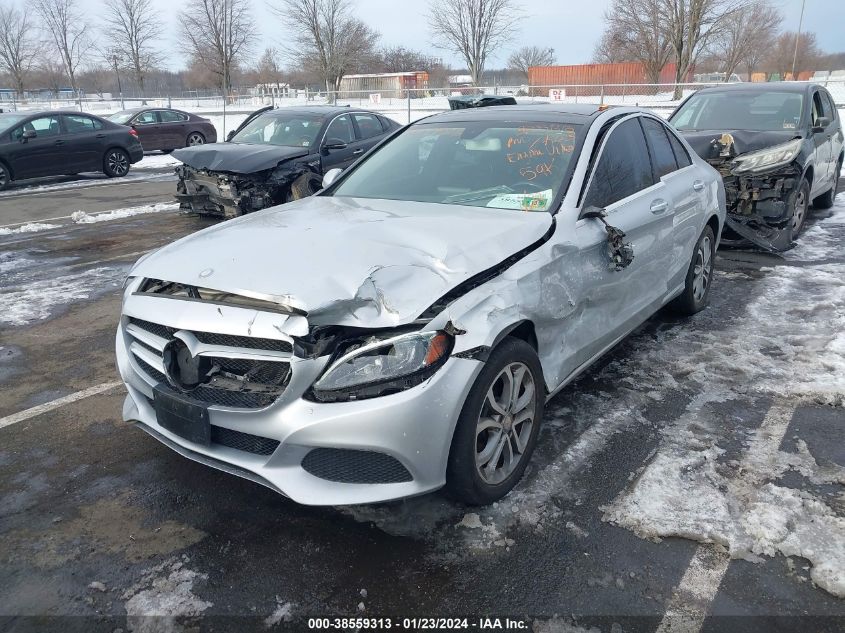 2015 MERCEDES-BENZ C 300 4MATIC/LUXURY 4MATIC/SPORT 4MATIC - 55SWF4KB9FU019511