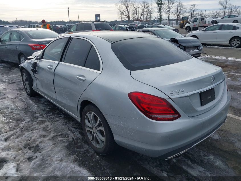 2015 MERCEDES-BENZ C 300 4MATIC/LUXURY 4MATIC/SPORT 4MATIC - 55SWF4KB9FU019511