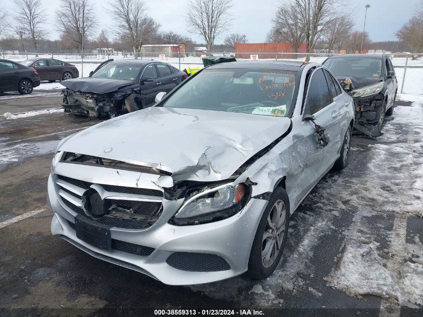 2015 MERCEDES-BENZ C 300 4MATIC/LUXURY 4MATIC/SPORT 4MATIC - 55SWF4KB9FU019511
