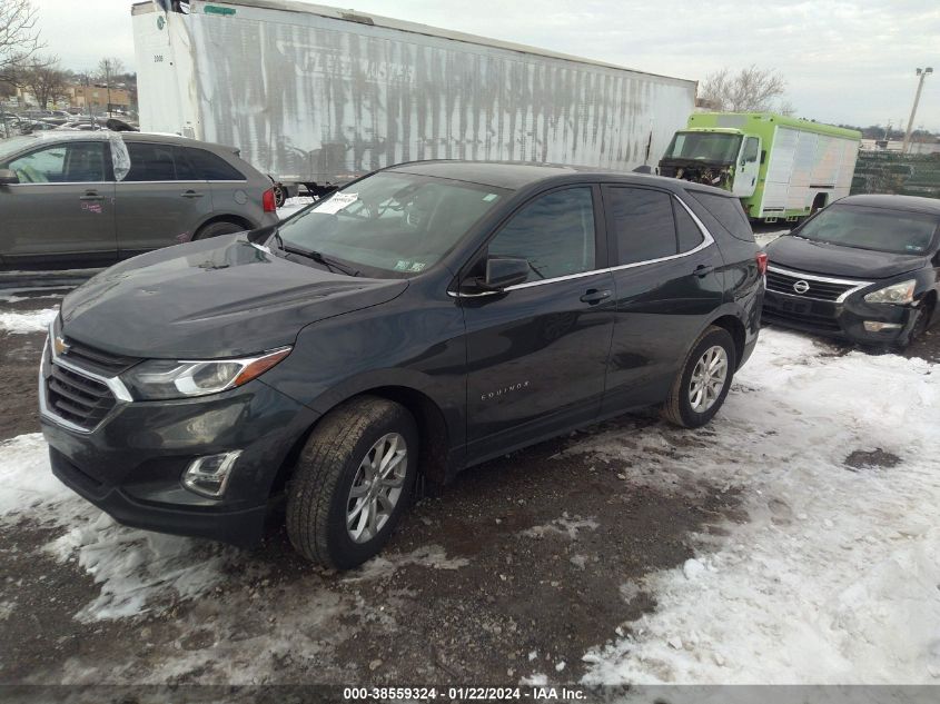 2021 CHEVROLET EQUINOX LT - 2GNAXUEV7M6119261