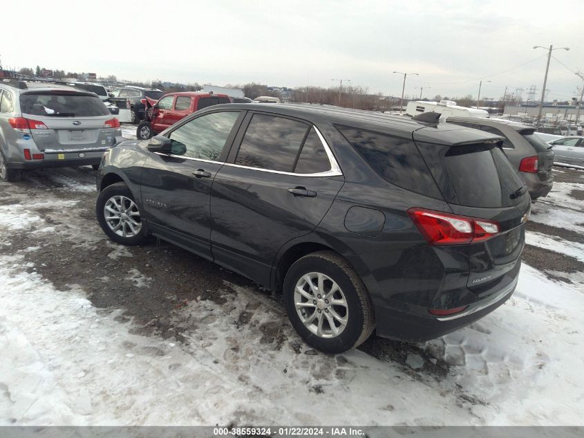 2021 CHEVROLET EQUINOX LT - 2GNAXUEV7M6119261