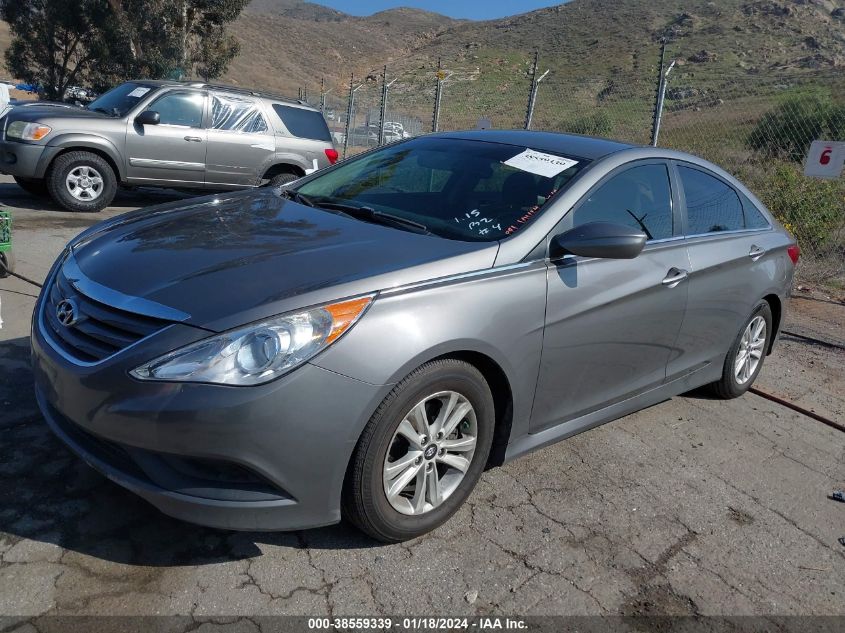 2014 HYUNDAI SONATA GLS - 5NPEB4AC9EH918288