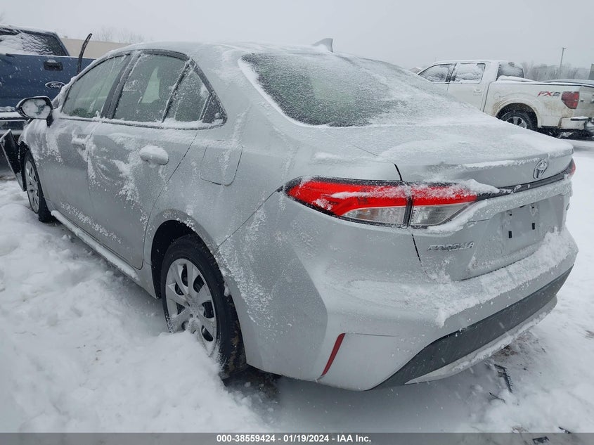 VIN JTDEPRAE2LJ068671 2020 TOYOTA COROLLA LE