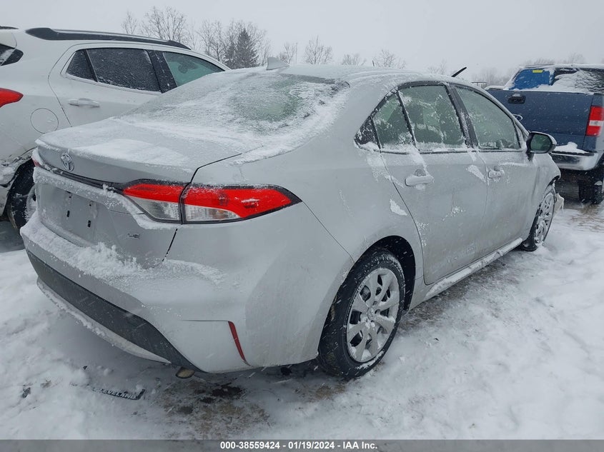 VIN JTDEPRAE2LJ068671 2020 TOYOTA COROLLA LE