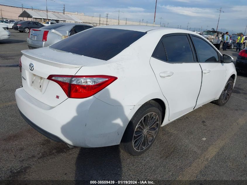 2015 TOYOTA COROLLA S PLUS - 5YFBURHE3FP363179