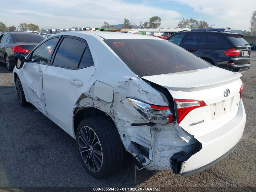 2015 TOYOTA COROLLA S PLUS - 5YFBURHE3FP363179