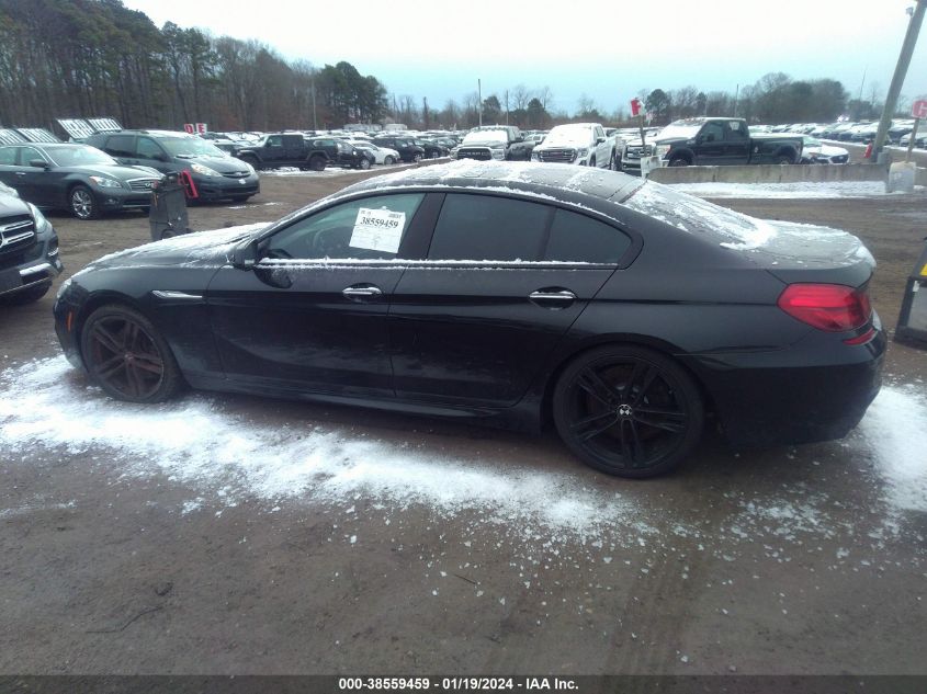 2014 BMW 650I GRAN COUPE WBA6B2C54ED129752
