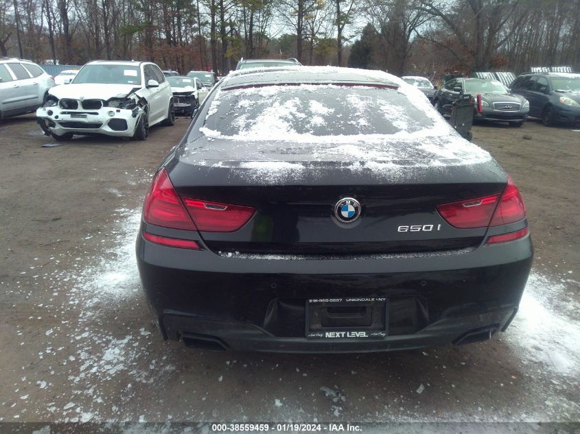2014 BMW 650I GRAN COUPE WBA6B2C54ED129752