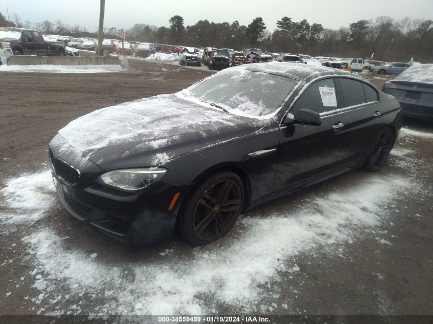 2014 BMW 650I GRAN COUPE WBA6B2C54ED129752