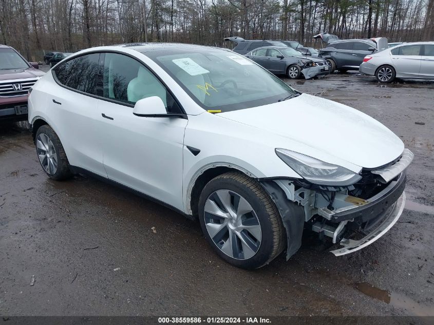 2020 TESLA MODEL Y LONG RANGE DUAL MOTOR ALL-WHEEL DRIVE - 5YJYGDEE6LF036355