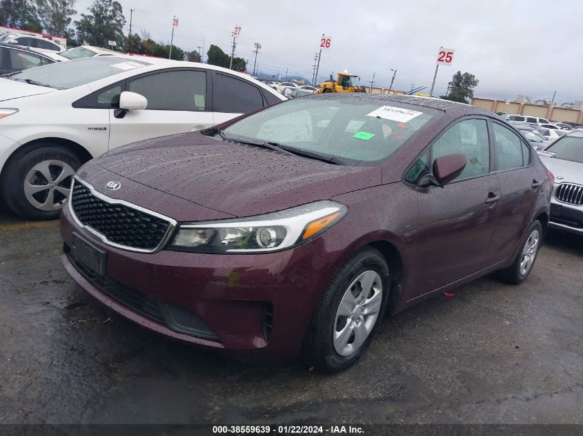 2018 KIA FORTE LX - 3KPFK4A70JE259264