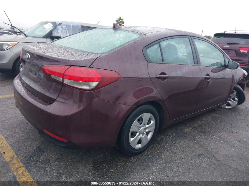 2018 KIA FORTE LX - 3KPFK4A70JE259264