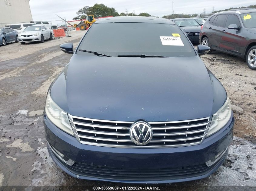 2013 VOLKSWAGEN CC 2.0T LUX - WVWRP7AN0DE521847