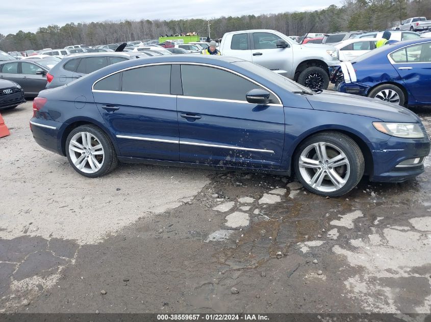 2013 VOLKSWAGEN CC 2.0T LUX - WVWRP7AN0DE521847