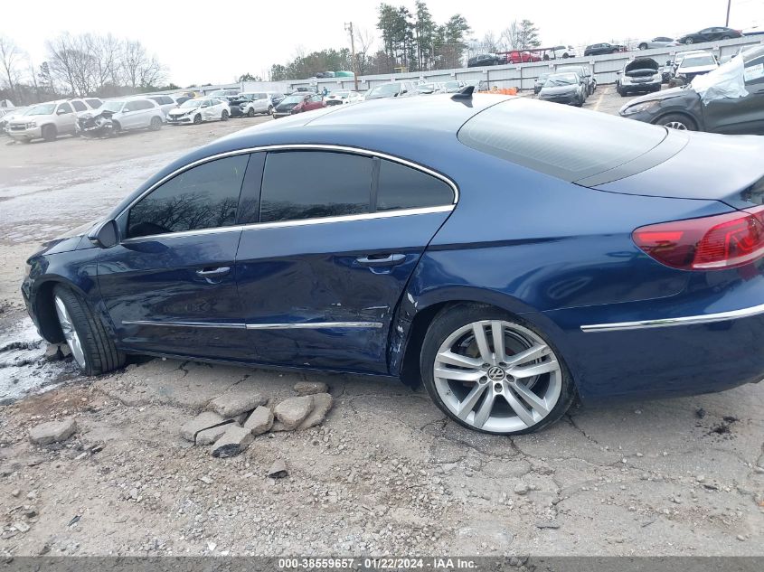 2013 VOLKSWAGEN CC 2.0T LUX - WVWRP7AN0DE521847