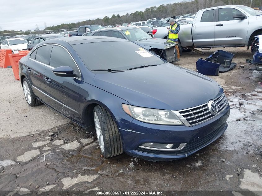 2013 VOLKSWAGEN CC 2.0T LUX - WVWRP7AN0DE521847