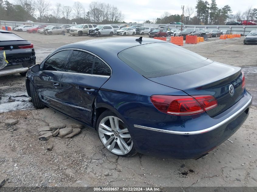 2013 VOLKSWAGEN CC 2.0T LUX - WVWRP7AN0DE521847