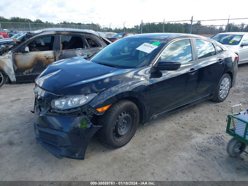 2016 HONDA CIVIC LX - 19XFC2F50GE210776