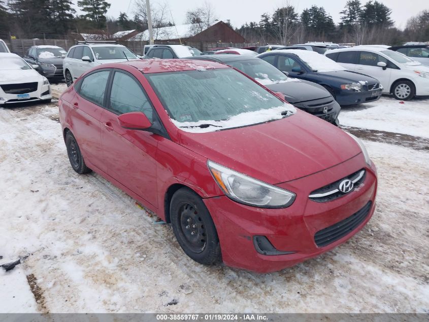 2016 HYUNDAI ACCENT SE - KMHCT4AE8GU956539