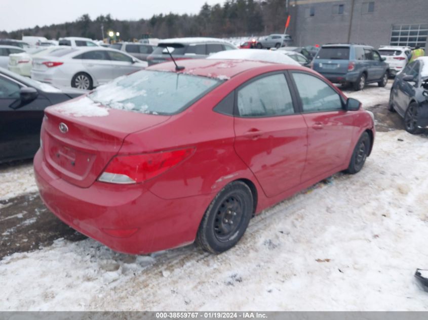 2016 HYUNDAI ACCENT SE - KMHCT4AE8GU956539