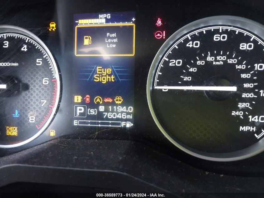 2019 SUBARU FORESTER LIMITED - JF2SKASC4KH420561