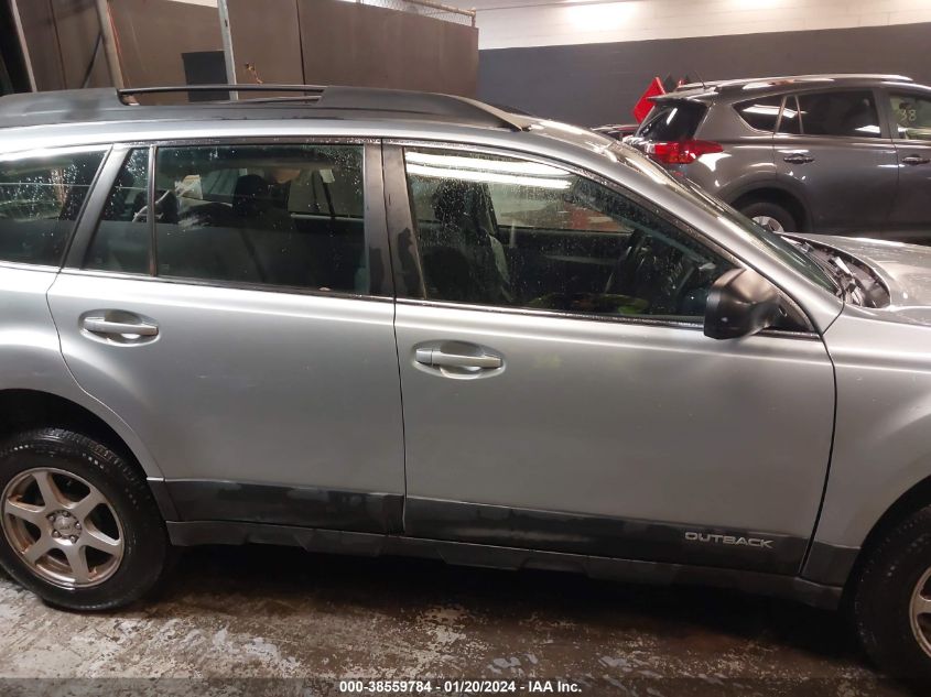 2013 SUBARU OUTBACK 2.5I - 4S4BRBAC6D3255268