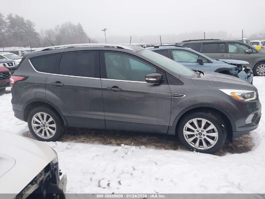 2017 FORD ESCAPE TITANIUM - 1FMCU9JDXHUC41278