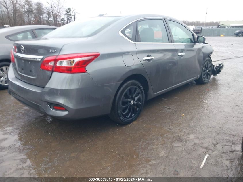 2019 NISSAN SENTRA SV - 3N1AB7AP9KY451684