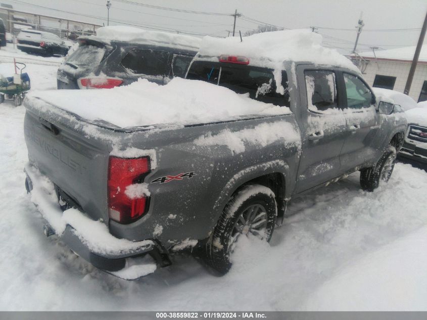 2023 CHEVROLET COLORADO LT - 1GCPTCEK5P1238187