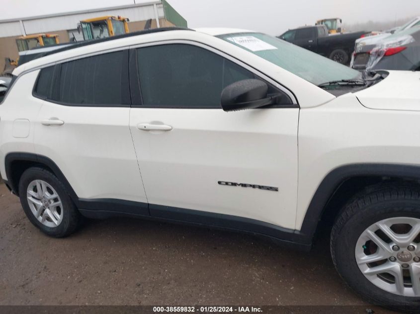 2019 JEEP COMPASS SPORT FWD - 3C4NJCAB9KT736865