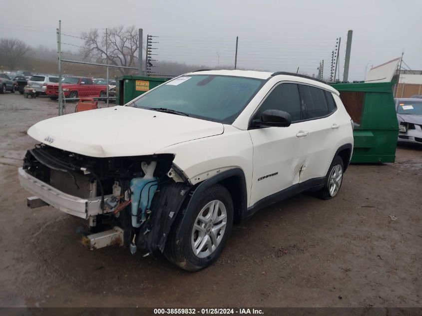 2019 JEEP COMPASS SPORT FWD - 3C4NJCAB9KT736865