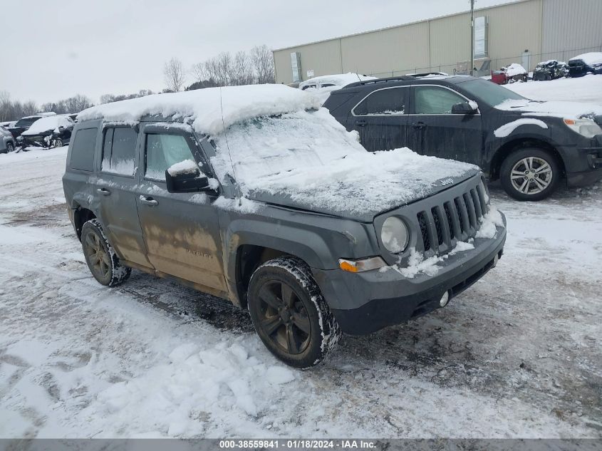 2013 JEEP PATRIOT LATITUDE - 1C4NJRFB5DD204937