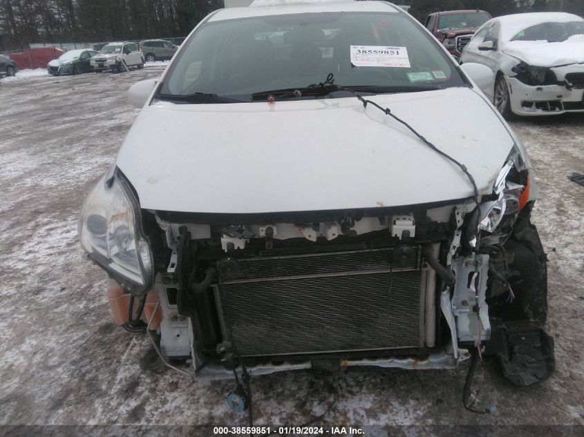 2014 TOYOTA PRIUS TWO - JTDKN3DU0E1767342