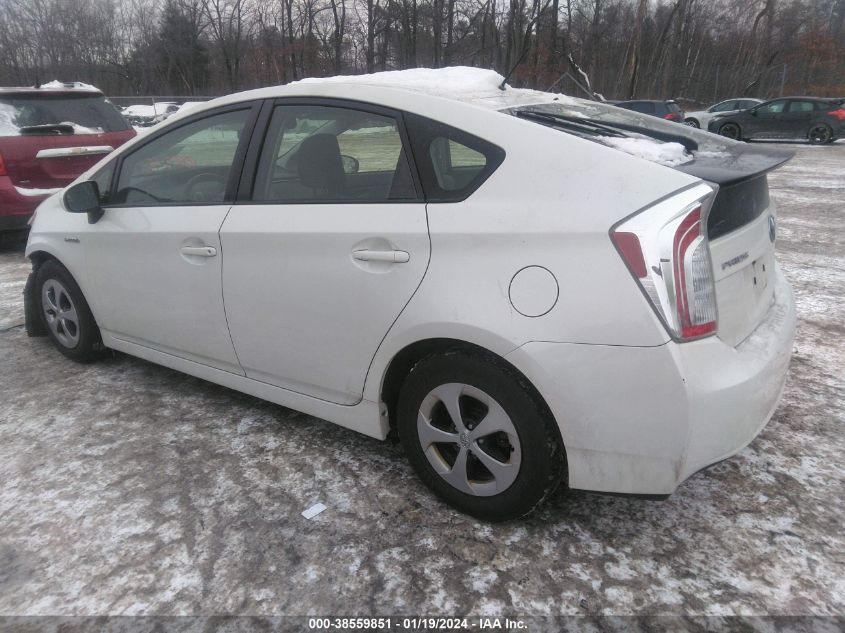 2014 TOYOTA PRIUS TWO - JTDKN3DU0E1767342