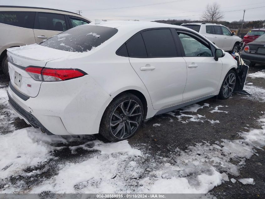 VIN 5YFS4MCE3MP061690 2021 TOYOTA COROLLA SE