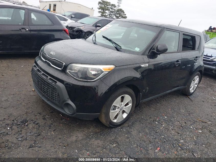 2015 KIA SOUL - KNDJN2A22F7132663