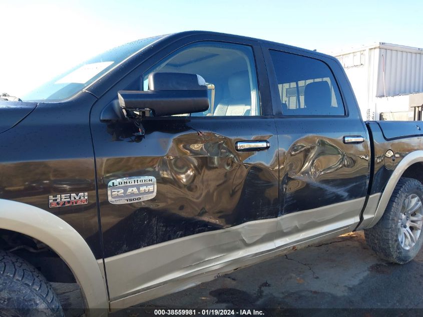 2013 RAM 1500 LONGHORN - 1C6RR7PT8DS625365