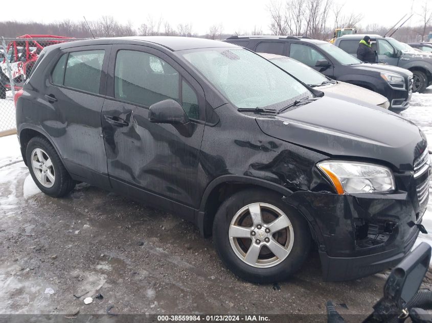 2016 CHEVROLET TRAX 1LS - KL7CJNSB2GB723060