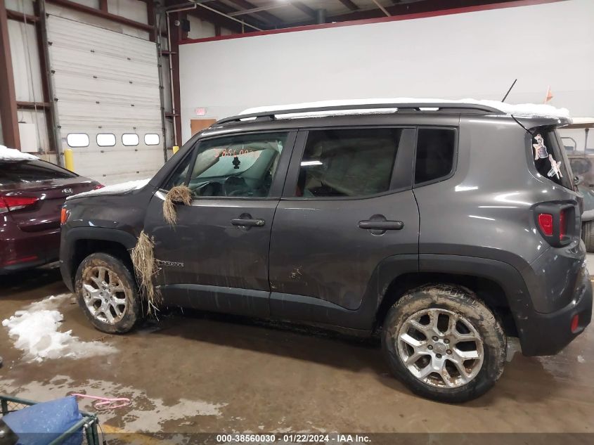 2017 JEEP RENEGADE LATITUDE - ZACCJBBB4HPE49207