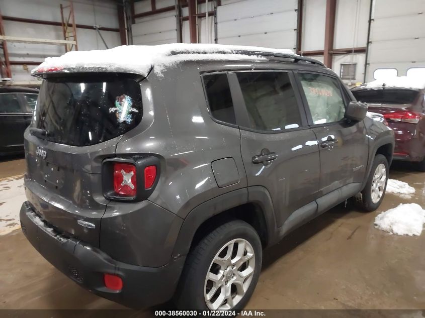 2017 JEEP RENEGADE LATITUDE - ZACCJBBB4HPE49207