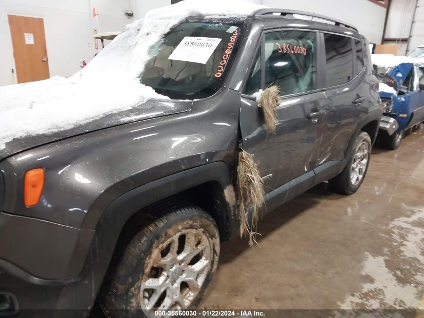2017 JEEP RENEGADE LATITUDE - ZACCJBBB4HPE49207