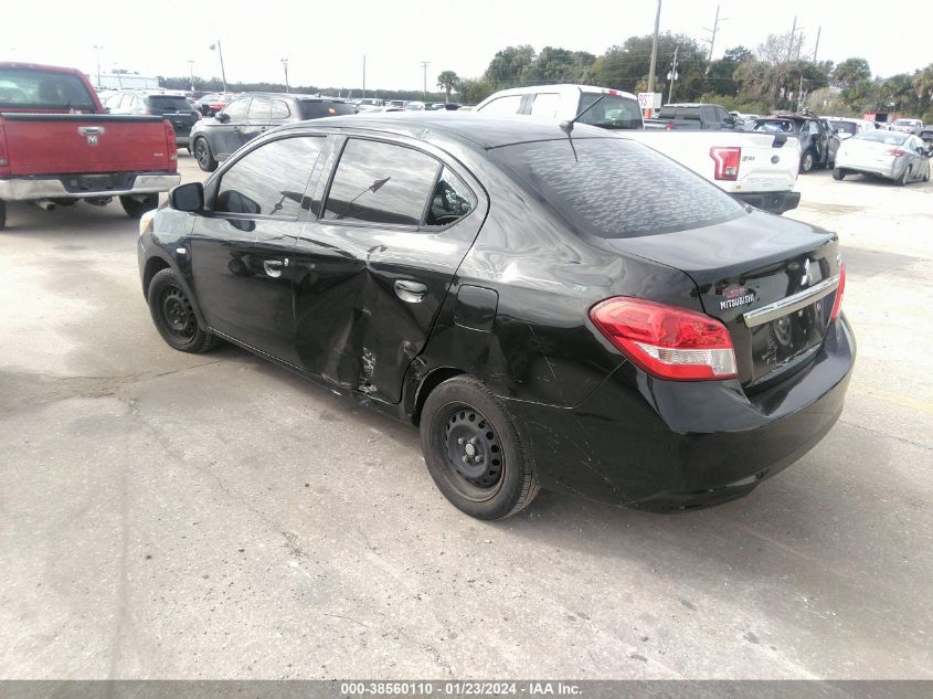 2017 MITSUBISHI MIRAGE G4 G4 ES - ML32F3FJ5HHF11294