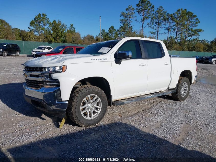 2021 CHEVROLET SILVERADO 1500 C1500 LT - 1GCPWCED8MZ223799