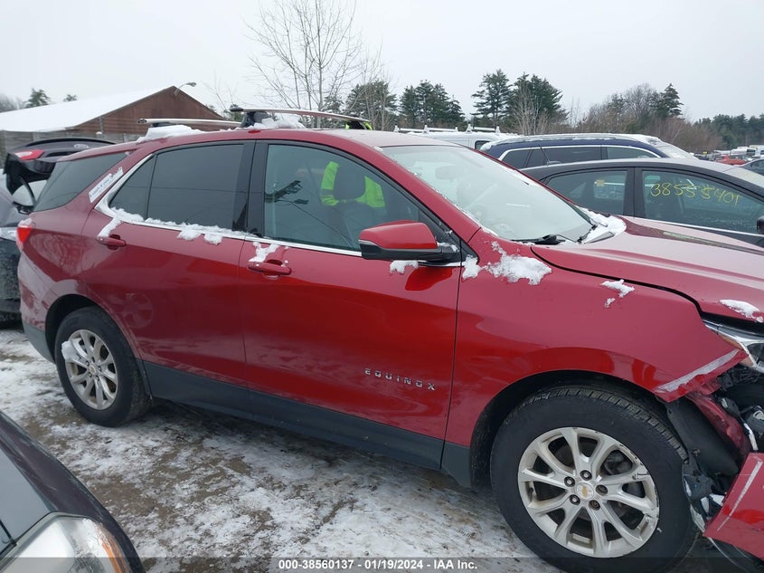 VIN 2GNAXSEV2J6167072 2018 CHEVROLET EQUINOX LT