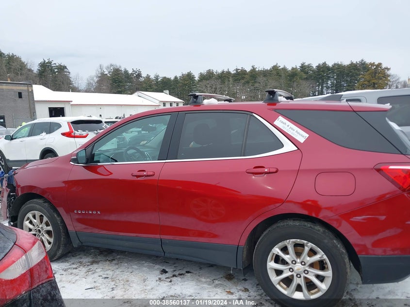 VIN 2GNAXSEV2J6167072 2018 CHEVROLET EQUINOX LT